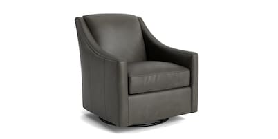 Corinna Leather Swivel Chair