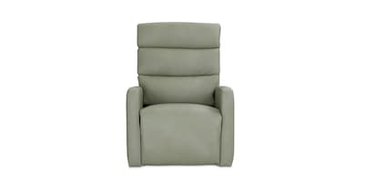 Hudson Leather Track Arm Zero Gravity Power Wall Recliner