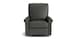 Leather Swivel Glider