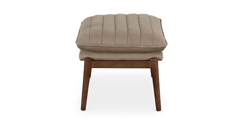 Ellis Leather Ottoman image number 3