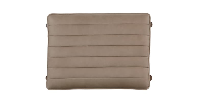 Ellis Leather Ottoman image number 4