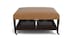 Leather Cocktail Ottoman