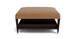 Leather Cocktail Ottoman