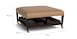 Leather Cocktail Ottoman