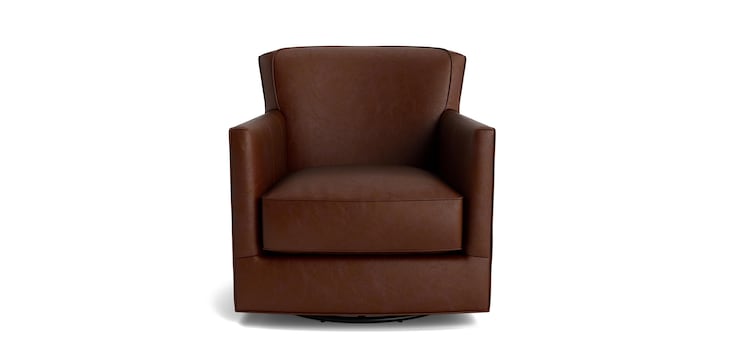 Leather Swivel Chair image number 1