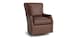 Leather Swivel Glider
