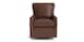 Leather Swivel Glider