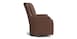 Leather Swivel Glider