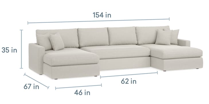 Double Chaise Sectional image number 1