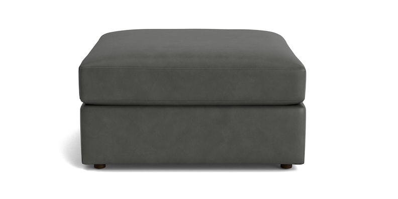 Leather Ottoman image number 1