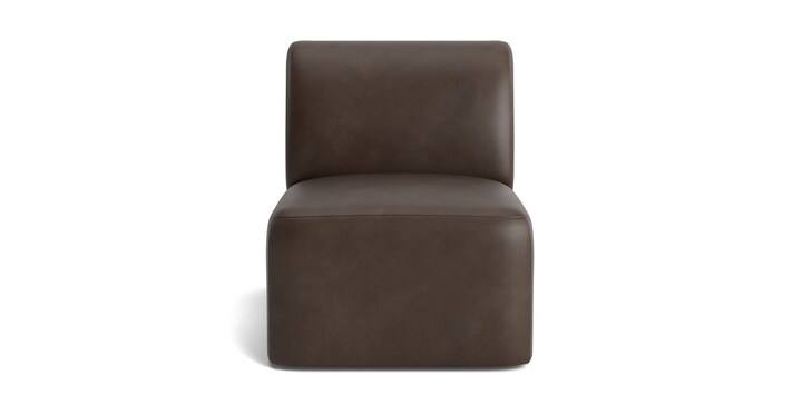 Leather Accent Chair image number 1