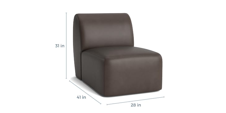 Leather Accent Chair image number 4