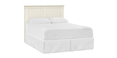 Shoreline Sea Salt Louvered Bed