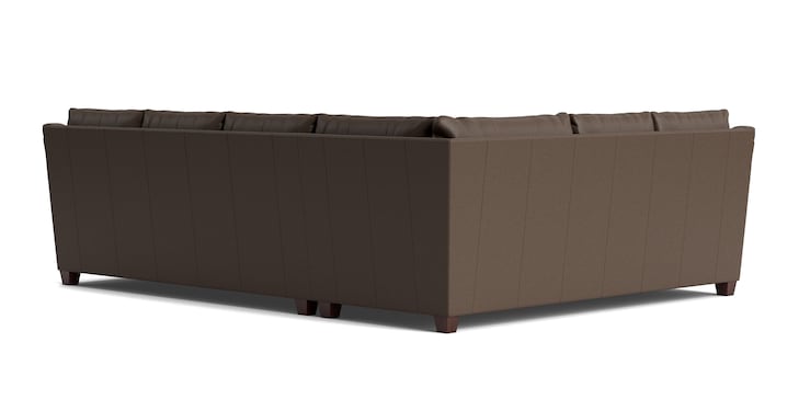 Leather L-Shaped Sectional image number 2