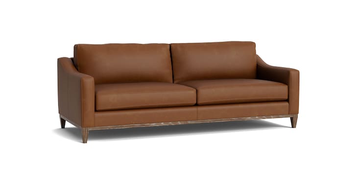 Sanford Leather Sofa image number 1
