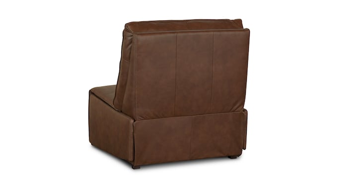 Everett Leather Armless Zero Gravity Power Recliner image number 6