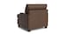 Leather Track Arm Chair