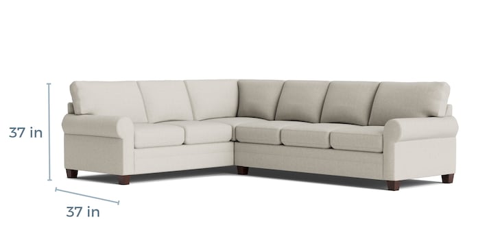 Sock Arm Large L-Shaped Sectional image number 3