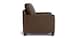 Leather Thin Track Arm Chair
