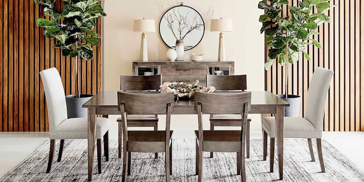 Maple Rectangle Leaf Table image number 1