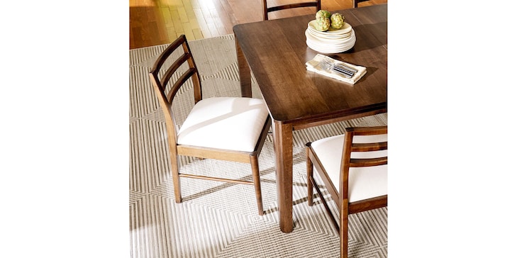 60" Maple One Leaf Table Sable image number 5