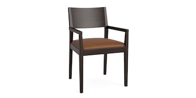 Myers Leather Upholstered Dining Chair