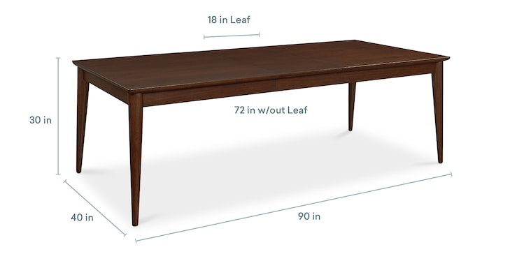 72" Rectangular Dining Table image number 4
