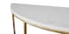 Demilune Console
