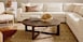 48" Oak Round Cocktail Table
