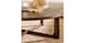 48" Oak Round Cocktail Table