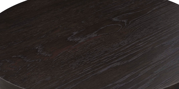 Oak Round Accent Table image number 6