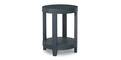 Ventura Raffia Round Lamp Table