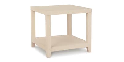 Ventura Natural Raffia Square End Table