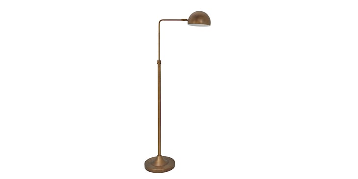 Sheldon Floor Lamp Aged Brass image number 4