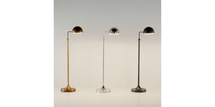 Sheldon Floor Lamp Aged Brass image number 3
