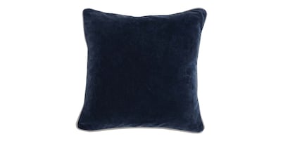 Heirloom Velvet Navy Pillow Cover+Insert