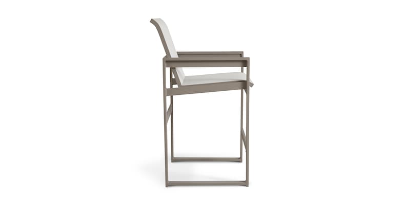 Track Arm Stationary Bar Stool image number 3