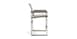 Track Arm Stationary Bar Stool