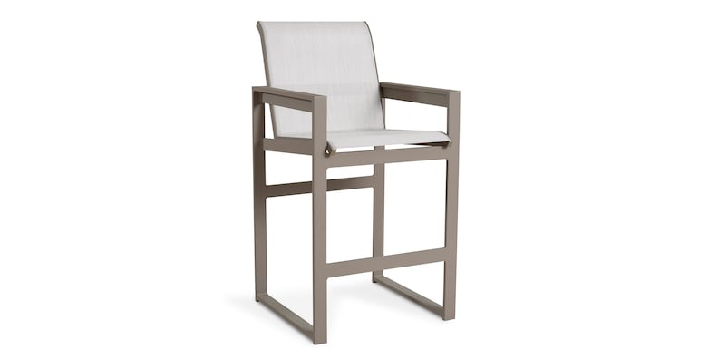 Track Arm Stationary Bar Stool image number 0