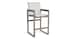 Track Arm Stationary Bar Stool