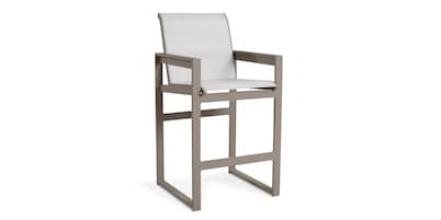 Bonavista Outdoor Track Arm Bar Stool