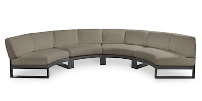 Bonavista Outdoor Curved Armless Sectional