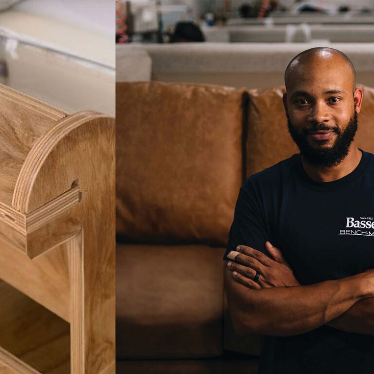 Bassett Artisan beside image with chair frame Bassett Artisan beside image with chair frame