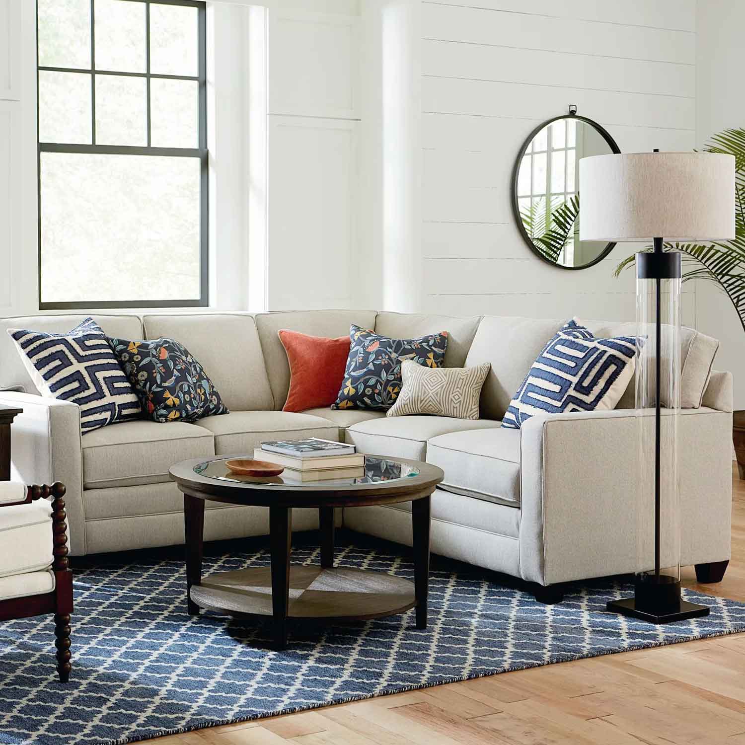 Alexander Sectional Sofa with Pippa Accent Chair Alexander Sectional Sofa with Pippa Accent Chair