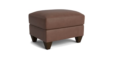 True Custom™ Leather Ottoman