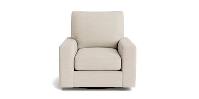 True Custom™ Large Track Arm Swivel Chair