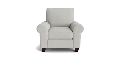 True Custom™ Large Roll Arm Accent Chair