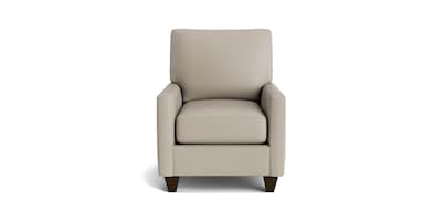True Custom™ Leather Track Arm Accent Chair