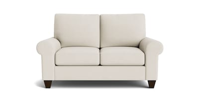 True Custom™ Large Roll Arm Loveseat