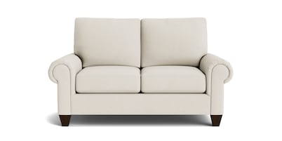 True Custom™ Large Panel Arm Loveseat